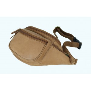 Leather Brown Belt Bag