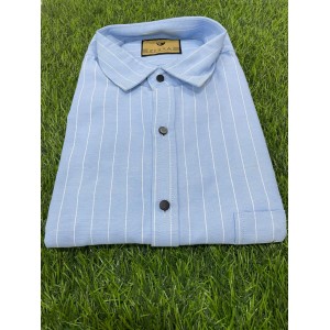 Zebra Men Cotton Shirt