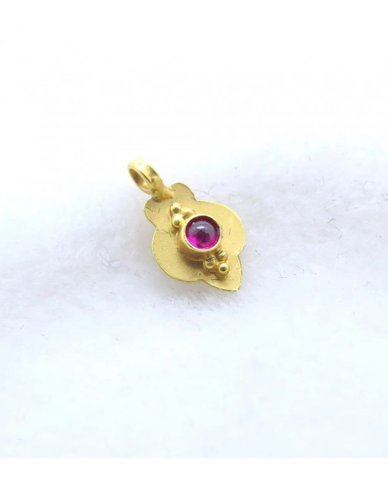 18k Solid Yellow Gold charm